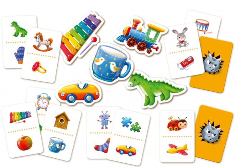 Gra pamięciowa dla dzieci Ale bałagan Granna 5+