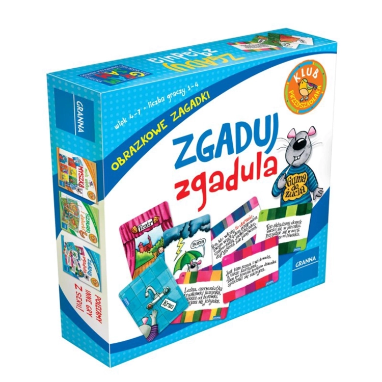 Pudełko gry "Zgaduj Zgadula" od Granna