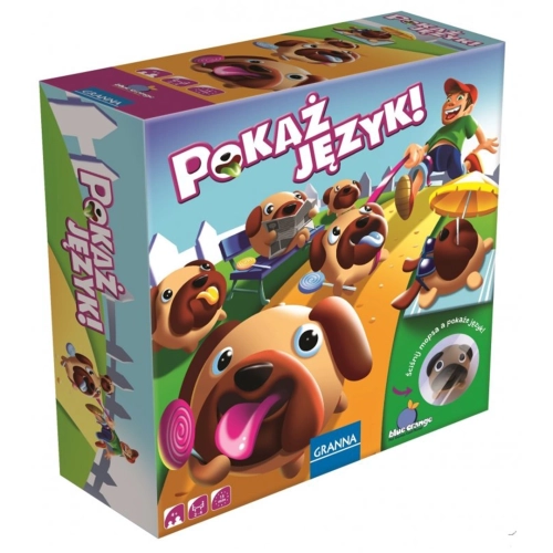 Pudełko gry "Pokaż Język" od Granna