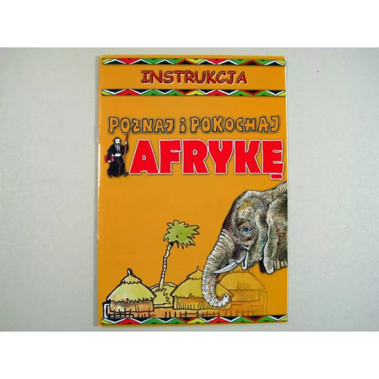 Instrukcja gry Poznaj i Pokochaj Afrykę – okładka