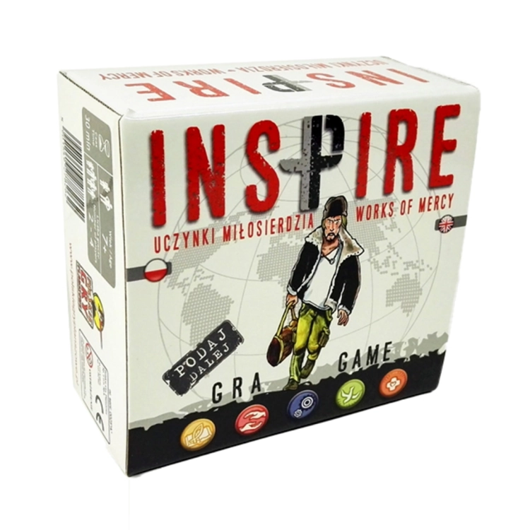 Gra planszowa Inspire – pudełko