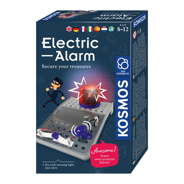 Pudełko zestawu Elektroniczny Alarm od Piatnik