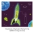 Rakieta z efektem lampy lawowej z zestawu Space Bubbles.