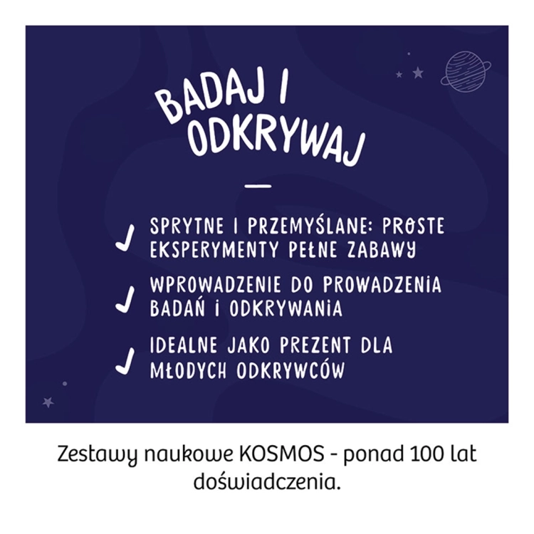 Zestaw naukowy Skaczące Planety – informacje o eksperymentach i zastosowaniu.