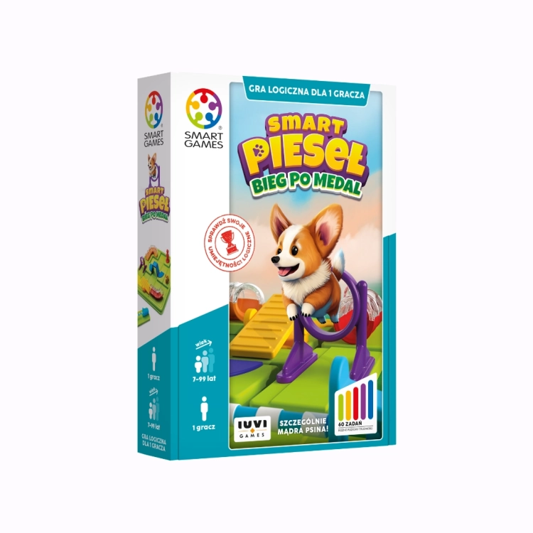 Zdjęcie pudełka gry logicznej Smart Pieseł