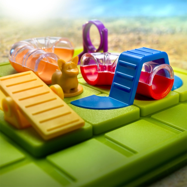 Plansza gry Smart Pieseł z przeszkodami