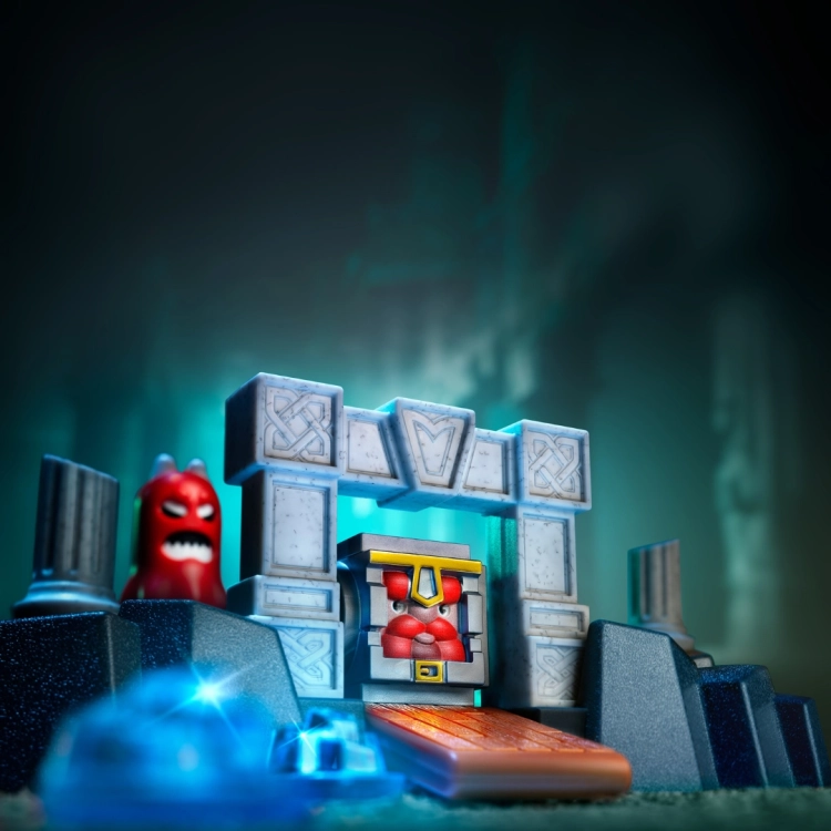 Klimatyczna scena z elementami gry Ucieczka z Lochu – Smart Games