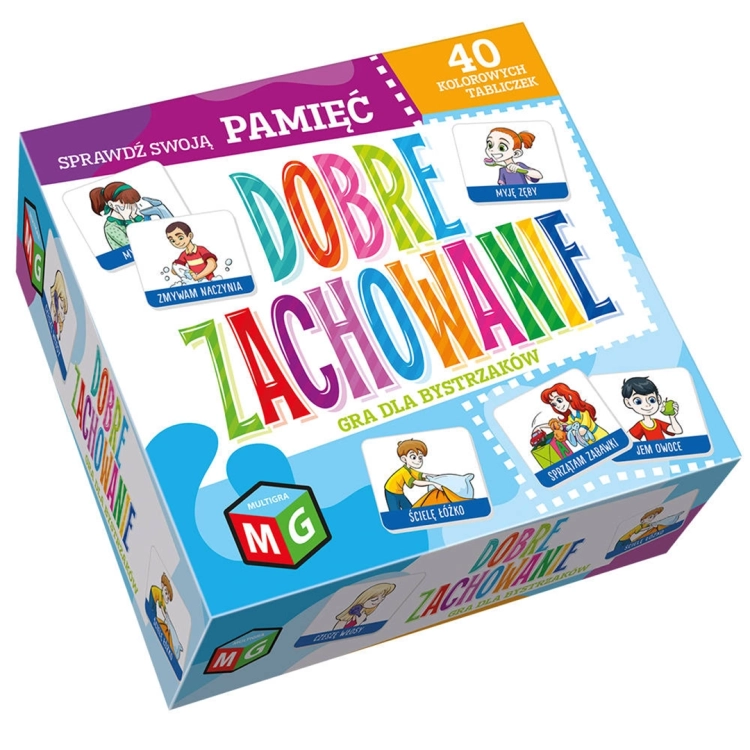 Opakowanie gry Dobre zachowanie Multigra.