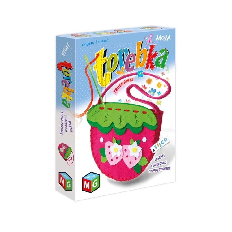 Opakowanie zestawu kreatywnego torebka truskawki od Multigra