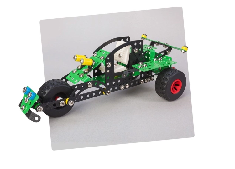 Model pojazdu z zestawu Manta 5w1 - konstrukcja z metalu