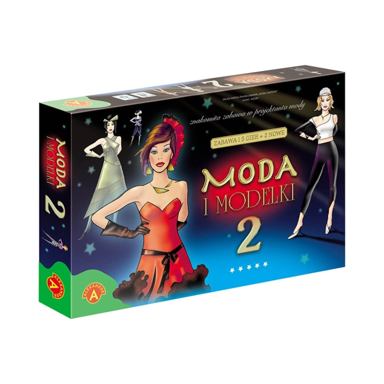 Opakowanie zabawki kreatywnej "Moda i modelki 2"