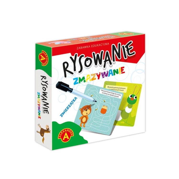 Opakowanie zabawki edukacyjnej Rysowanie Zmazywanie Zwierzęta od Alexander