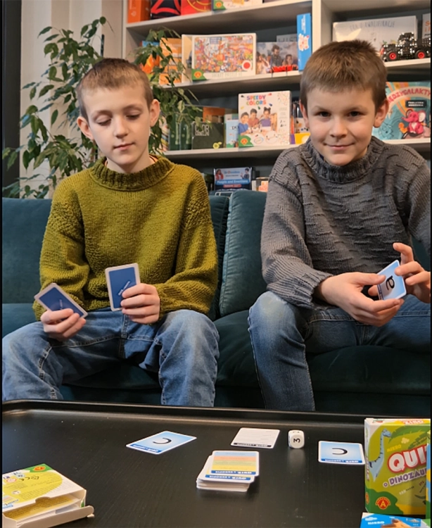 Gracze podczas rozgrywki w Quiz o Europie