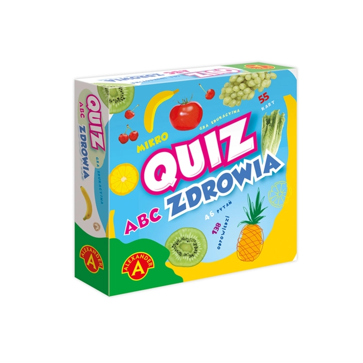 Opakowanie gry edukacyjnej Quiz ABC Zdrowia od Alexander