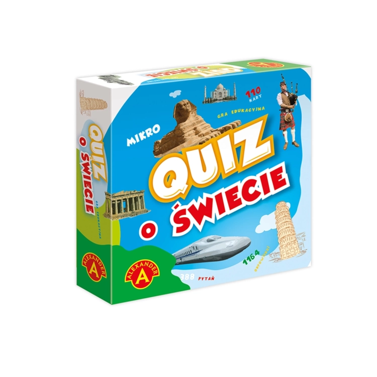 Opakowanie gry Quiz o Świecie od Alexander.