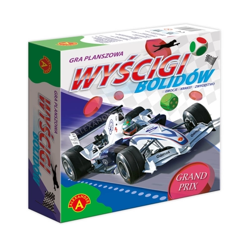 opakowanie gry wyścigi bolidów alexander