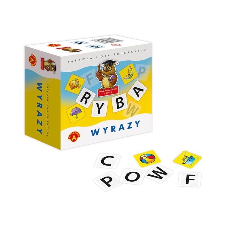 gra edukacyjna sowa mądra głowa wyrazy alexander