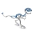 Złożony model Mały Konstruktor Velociraptor Alexander 8+