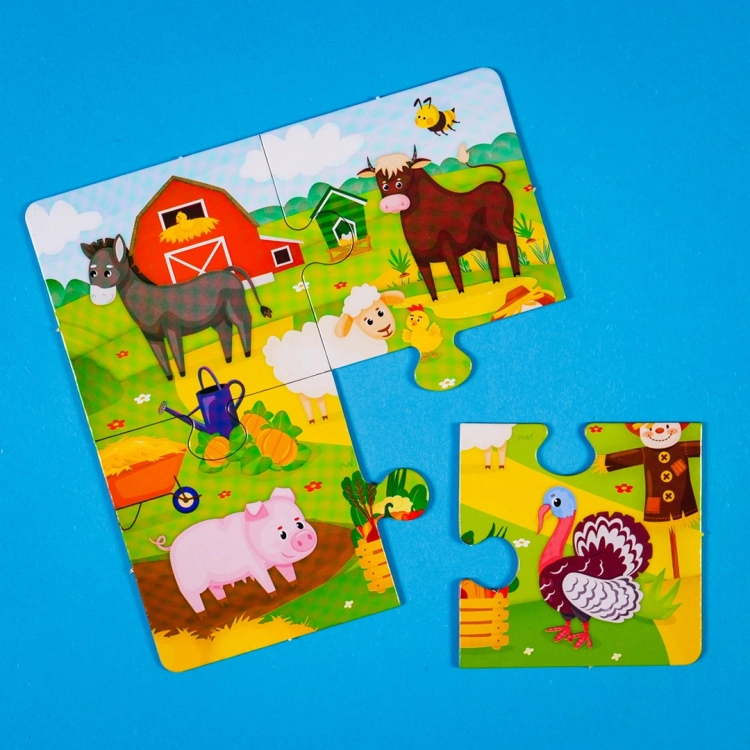 Quiz edukacyjny z interaktywną marchewką Carotina – nauka kształtów i kolorów