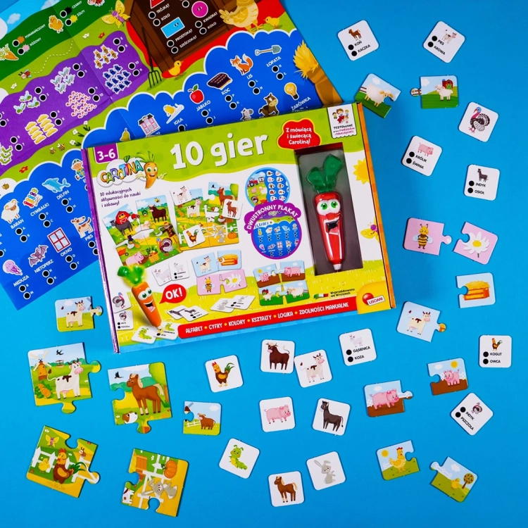 Edukacyjne układanki dla dzieci – łączenie ilustracji w logiczne pary