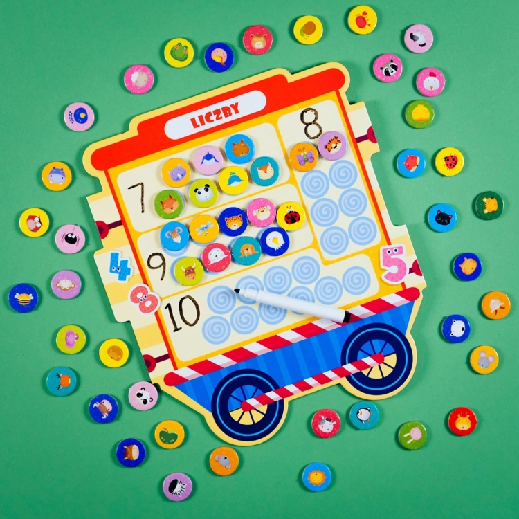 Interaktywna zabawka edukacyjna Lisciani – zestaw do nauki przez zabawę.