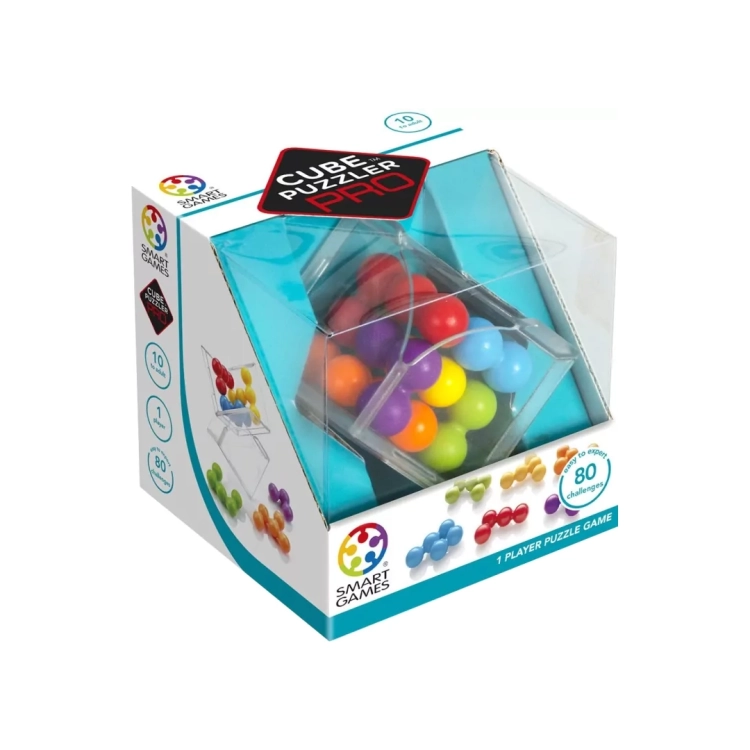 Gra logiczna Cube Puzzler Pro – 80 zadań rozwijających myślenie przestrzenne.