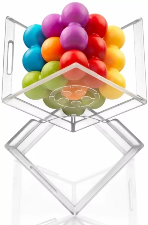Kolorowe kule do gry Cube Puzzler Pro SmartGames – wyzwanie przestrzenne.