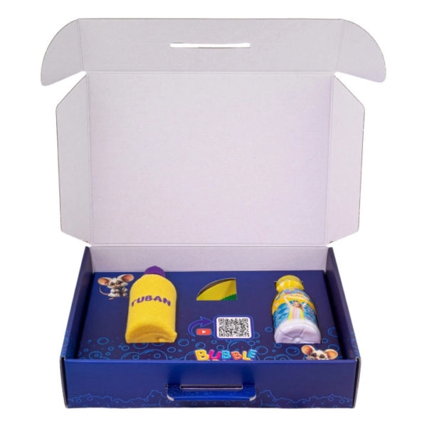 Bańkowe sztuczki TUBAN - instrukcja i akcesoria w otwartym pudełku