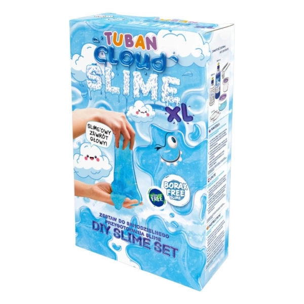Tuban Slime DIY Cloud XL – zestaw do samodzielnego robienia chmurkowego slime'a