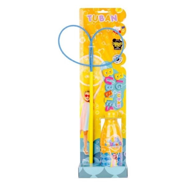opakowanie zestawu Tuban Big Bubbles Motylek z płynem 400 ml