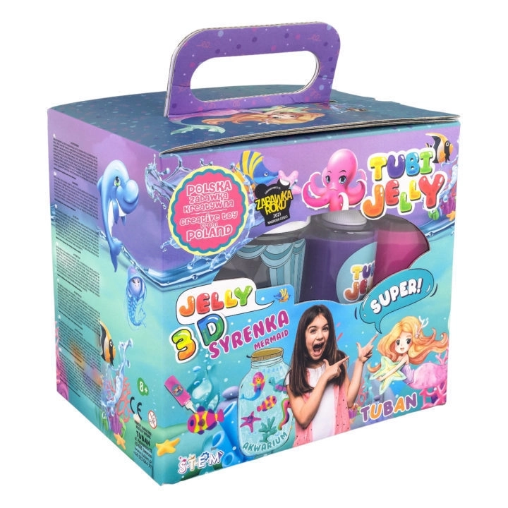 Zestaw Tubi Jelly Syrenka do tworzenia figurek 3D