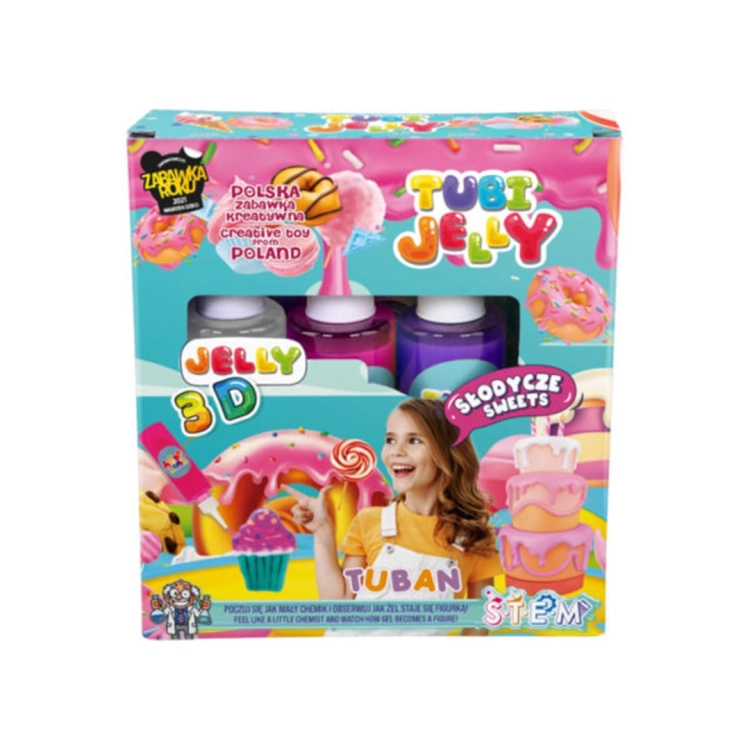Opakowanie Tubi Jelly Słodycze - 3 kolory od Tuban