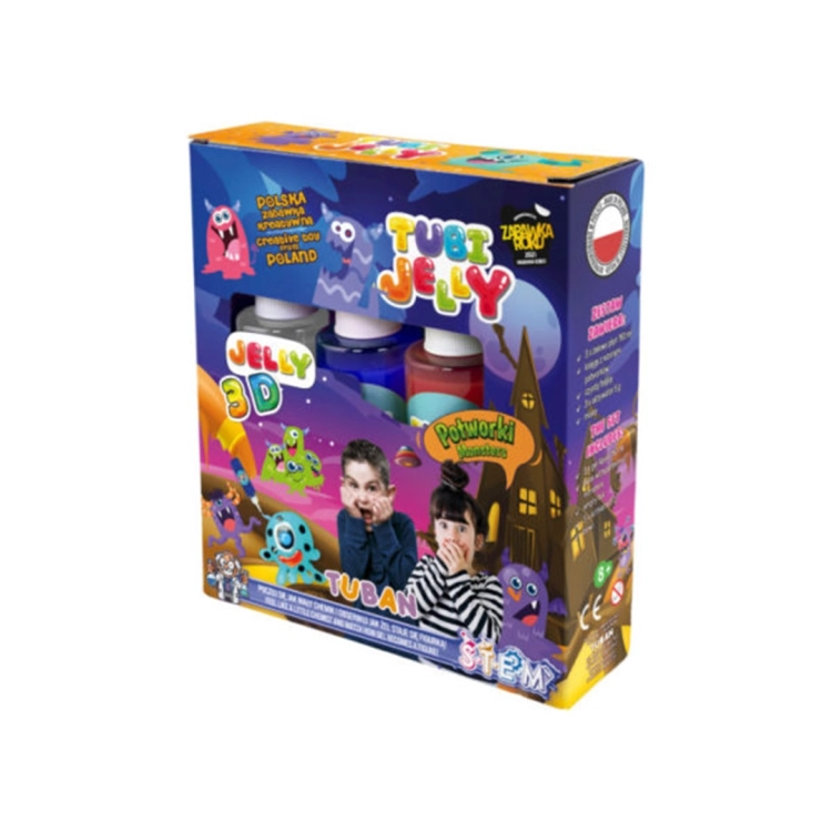 Opakowanie Tubi Jelly Potworki - 3 kolory od Tuban