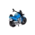 Tył niebieskiego motocykla Bajk z logo Polesie na zbiorniku paliwa.