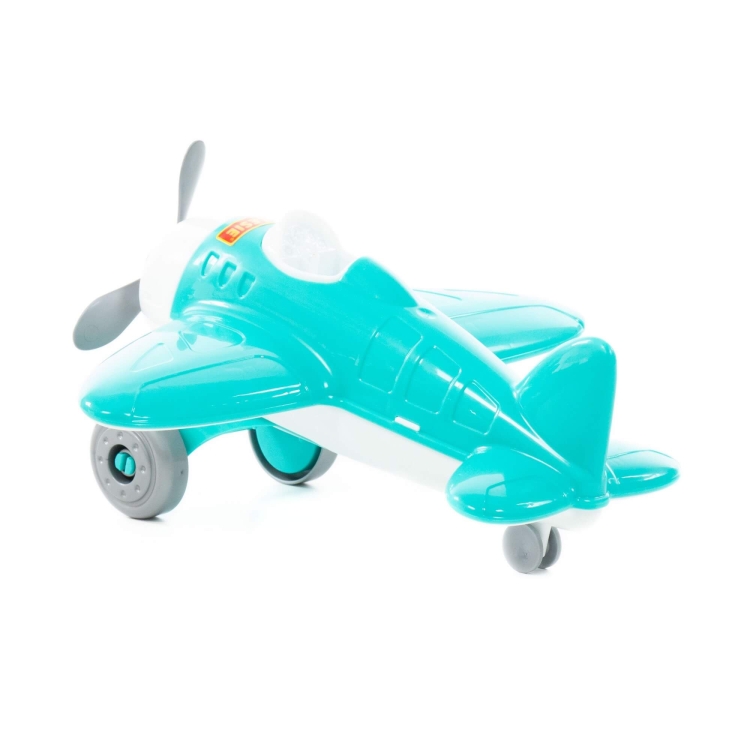 tył turkusowego samolotu dla dzieci Omega marki Polesie