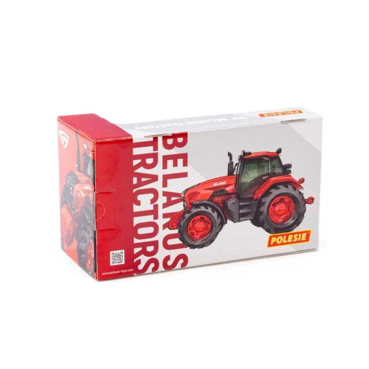 Opakowanie zabawki Traktor Belarus z grafiką i logo Polesie