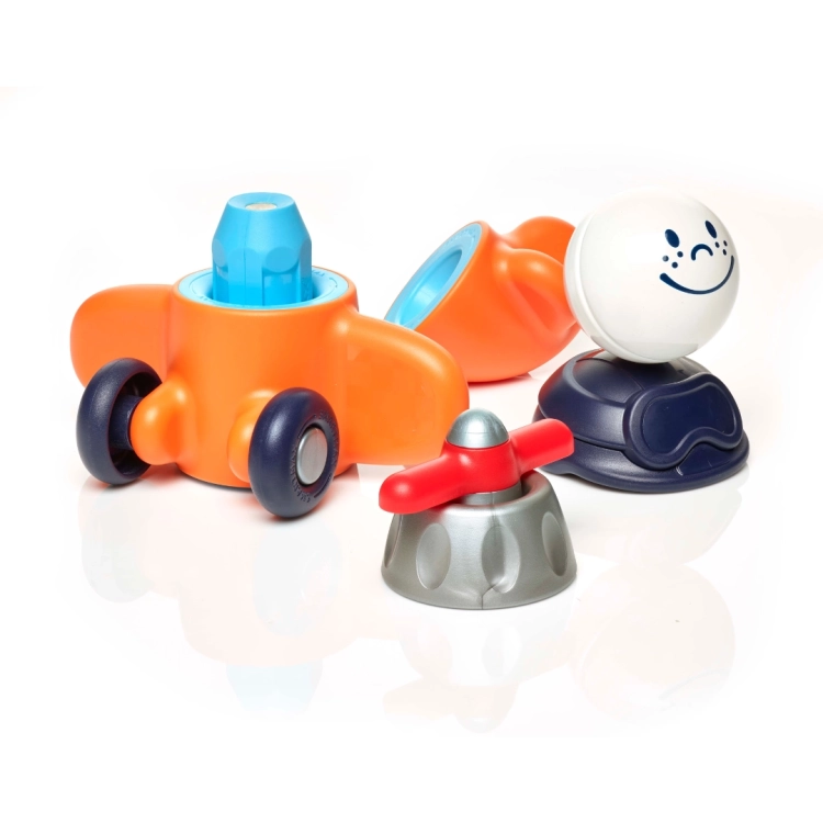 Zestaw rozłożony na części – samolot My First Plane z magnesami SmartMax