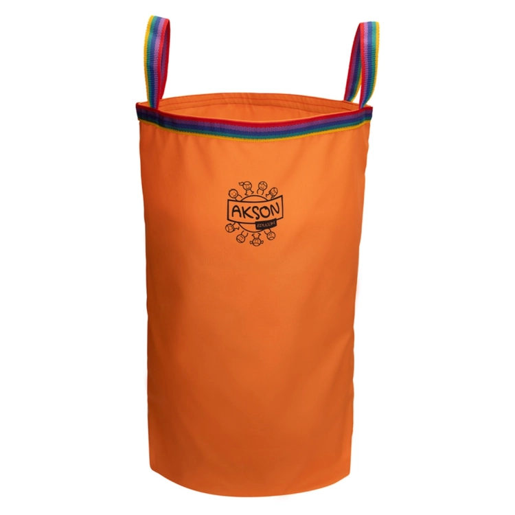 Pomarańczowy worek do skakania Akson 60 cm z uchwytami