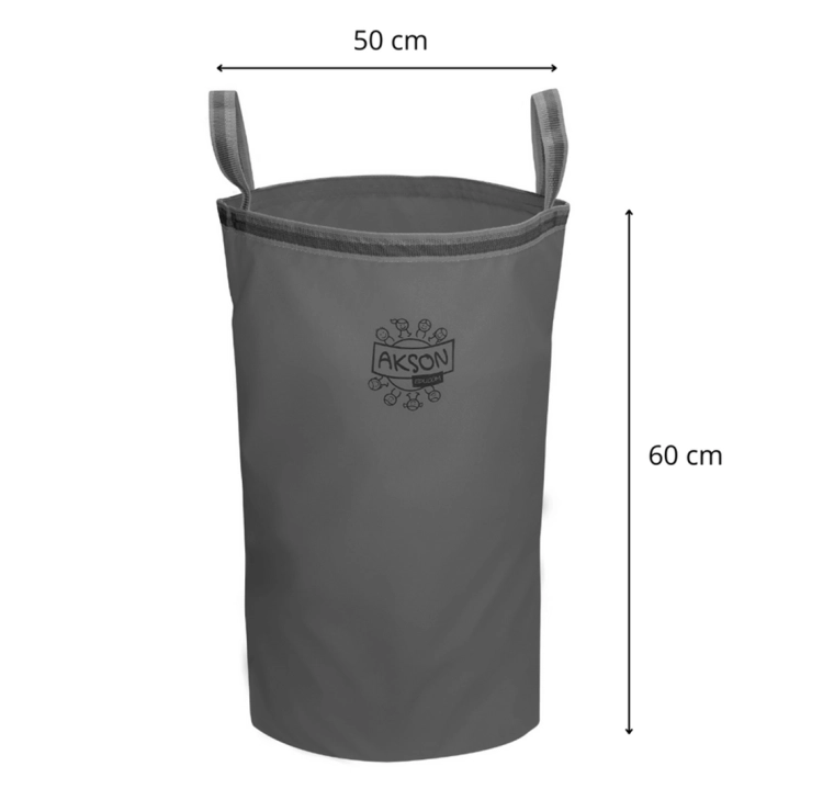 Worek do skakania Akson 60 cm z zaznaczonymi wymiarami
