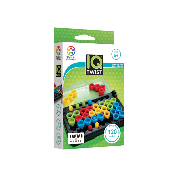 opakowanie gry logicznej iq twist smart games dla dzieci 6+