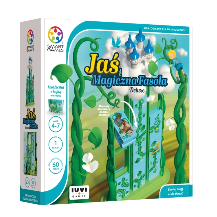 pudełko gry Jaś i magiczna fasola Smart Games dla dzieci 4+