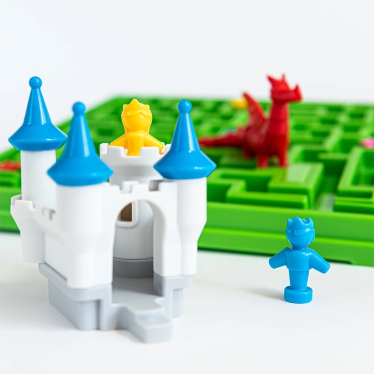 Zamek z figurką księżniczki i księcia z gry Śpiąca Królewna Smart Games 3+