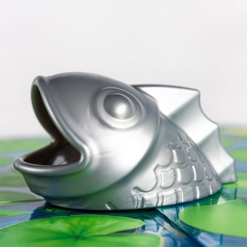 srebrna ryba – element gry planszowej Żabki Smart Games