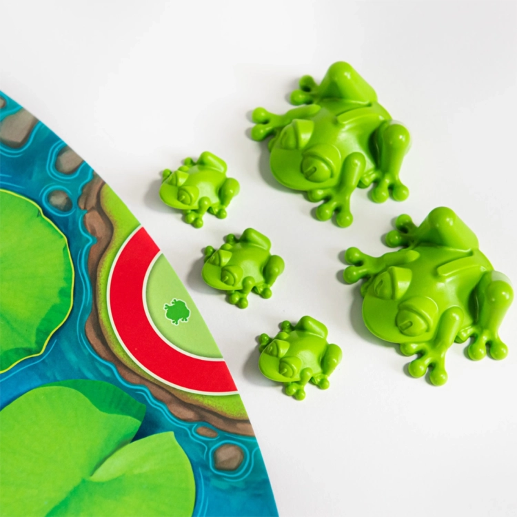 zielone żabki – pionki do gry planszowej Żabki Smart Games