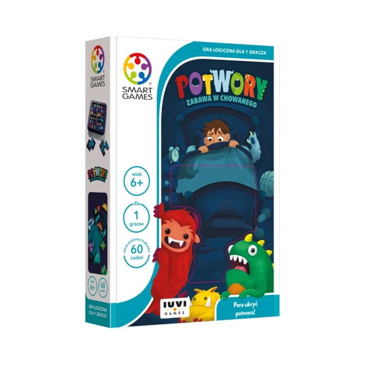 udełko gry logicznej Potwory – Zabawa w Chowanego Smart Games 6+