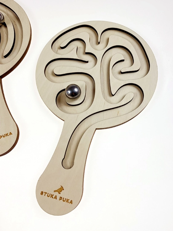 Dwa drewniane labirynty Sounds Wood