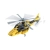 Gotowy model helikoptera ratowniczego Clementoni, widok z boku z hakiem wciągarki.