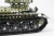 Metalowy model T-34-85 Alexander, zbliżenie na gąsienice i koła jezdne.