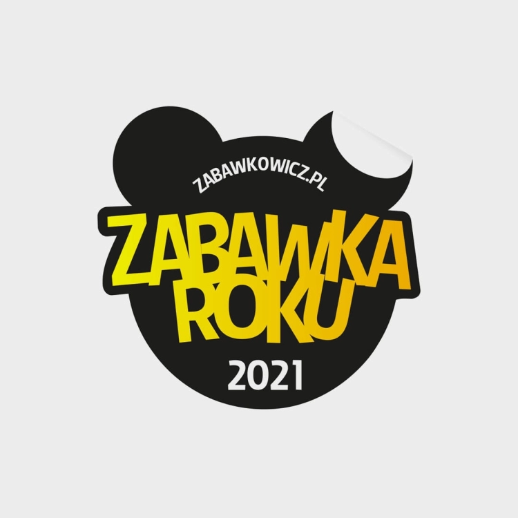 Logo nagrody Zabawka Roku 2021 ZABAWKOWICZ.PL.
