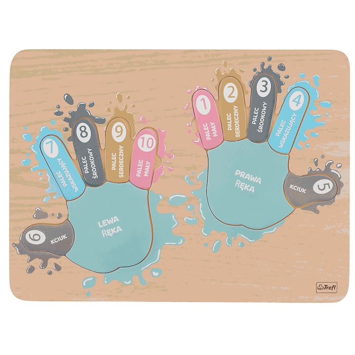 Paluszki liczbuszki nauka liczenia